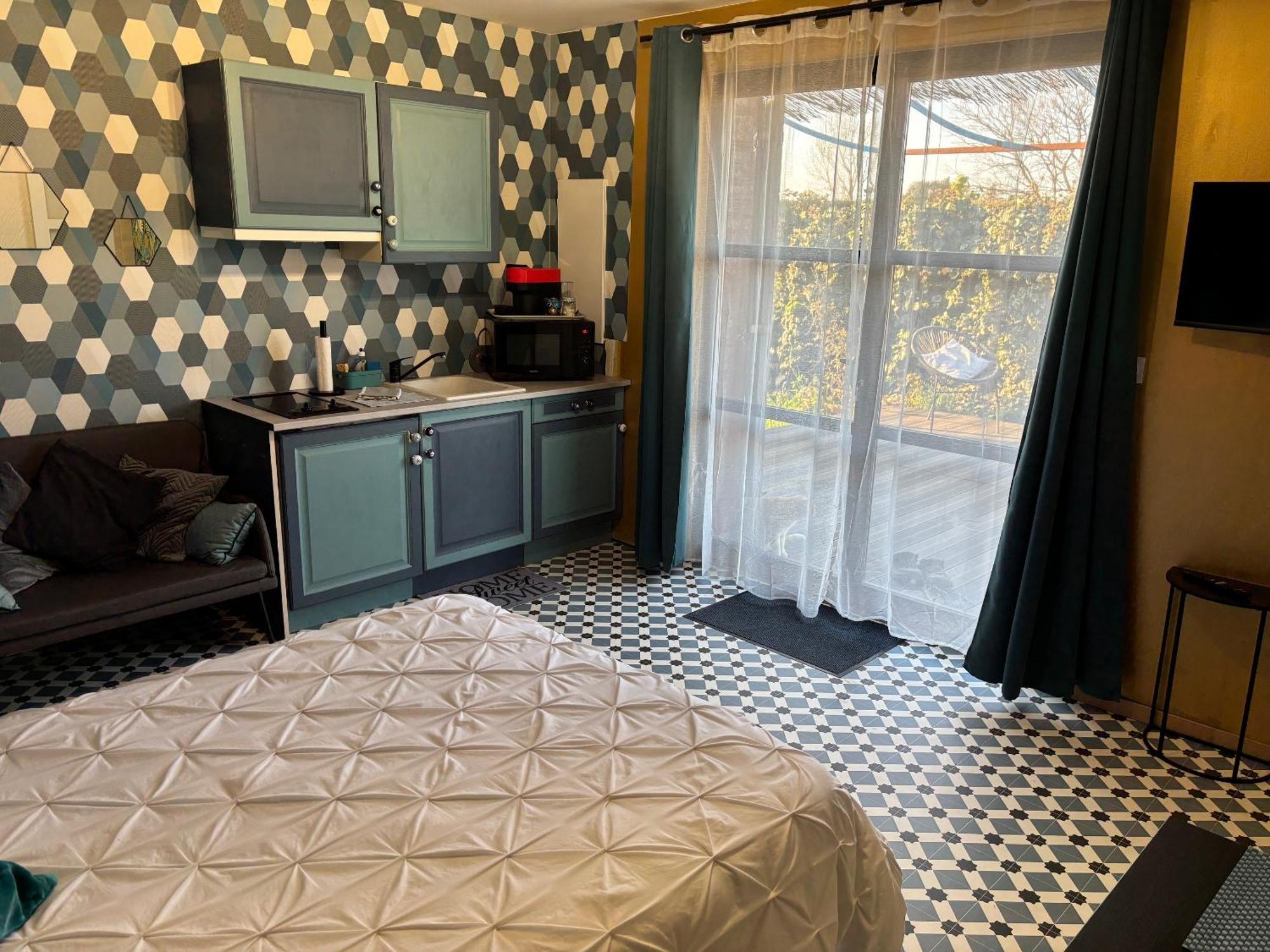 Studio Cocooning Leilighet Vauvert Eksteriør bilde